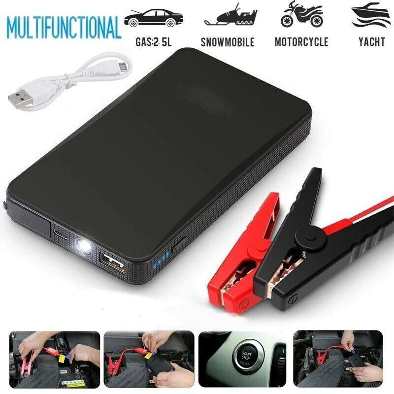 Portable Mini Slim 20000Mah Car Jump Starter Engine Battery Charger Power Bank