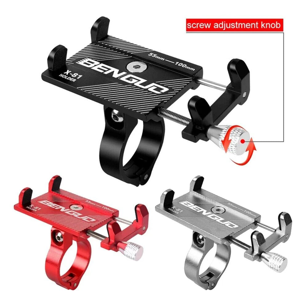 Aluminum Motorcycle/Bicycle Handlebar Mount for Cell Phone GPS 