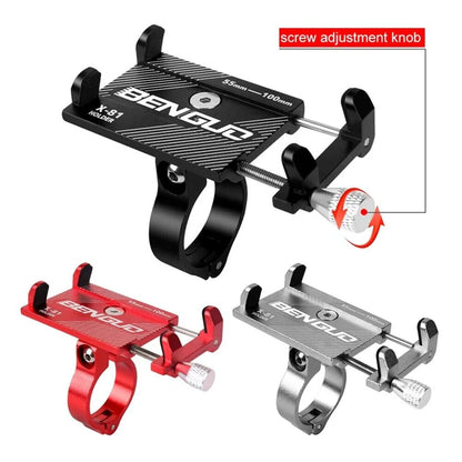 Aluminum Motorcycle/Bicycle Handlebar Mount for Cell Phone GPS 