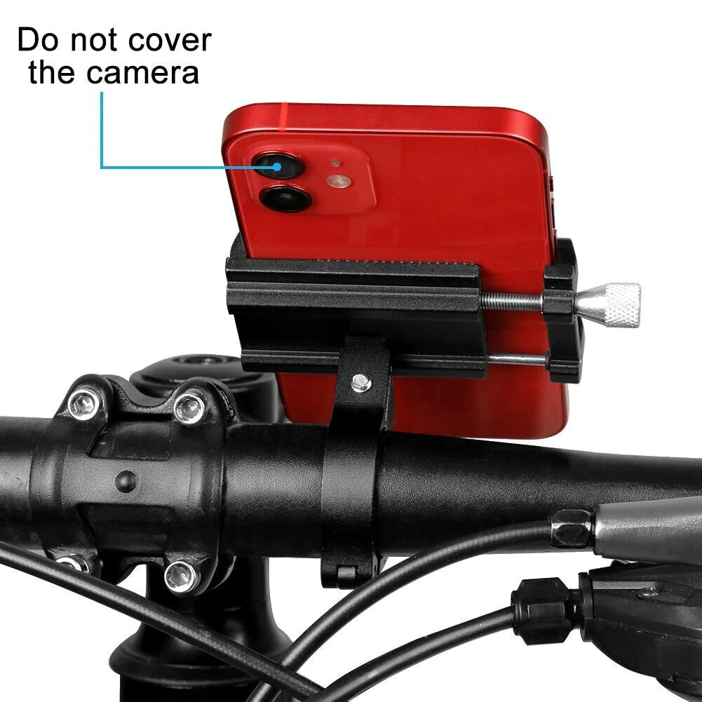 Aluminum Motorcycle/Bicycle Handlebar Mount for Cell Phone GPS 