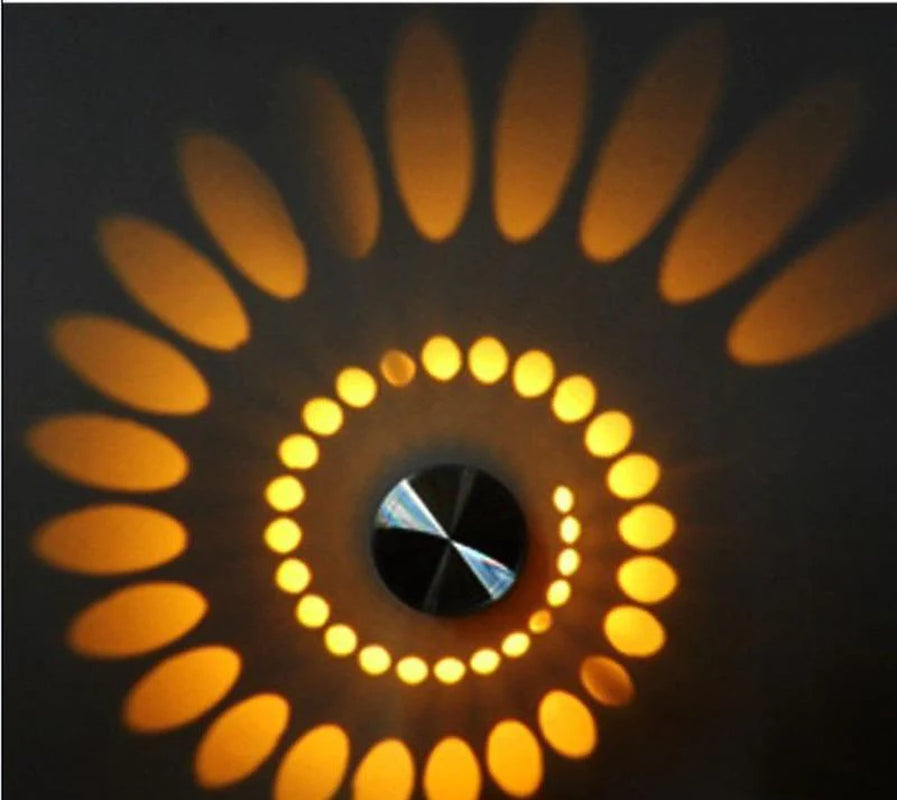 Modern Swirl LED Ceiling Light