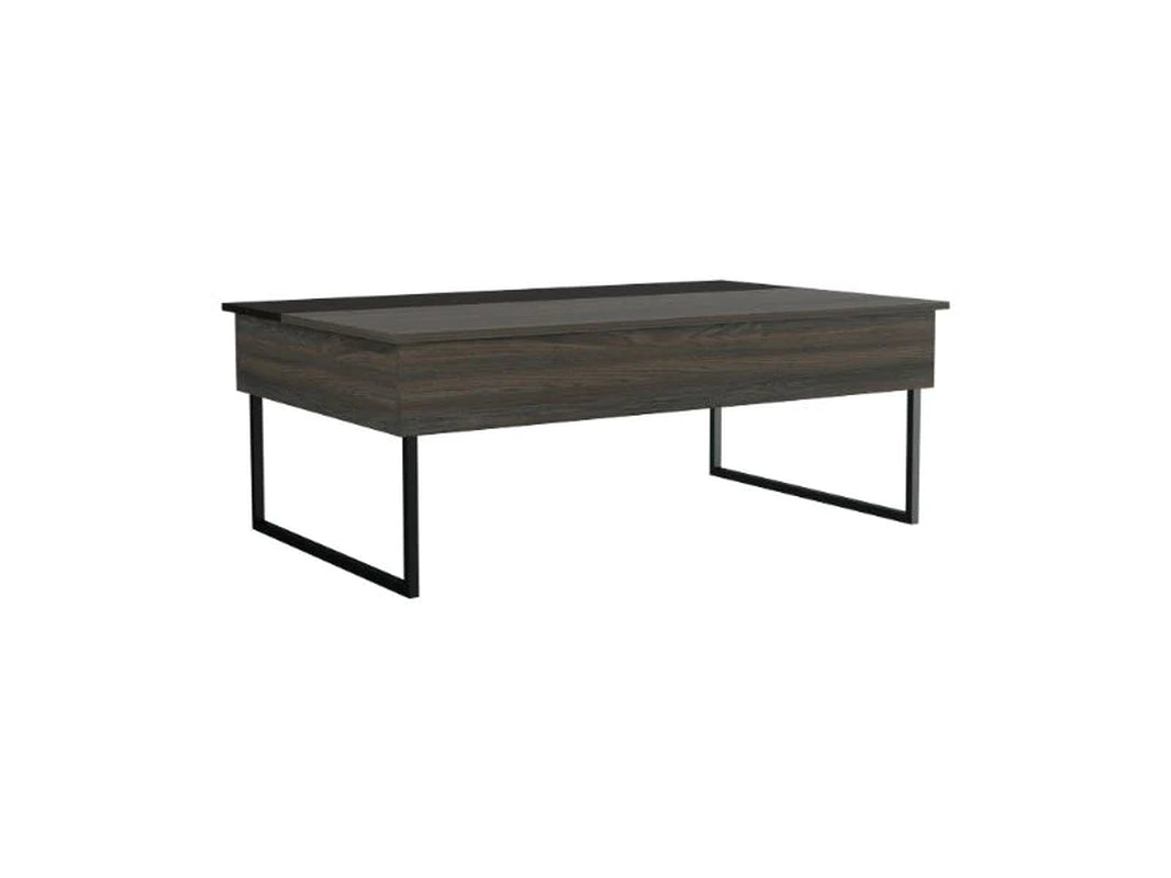 Lift Top Coffee Table, Carbon Espresso / Black Wengue Finish