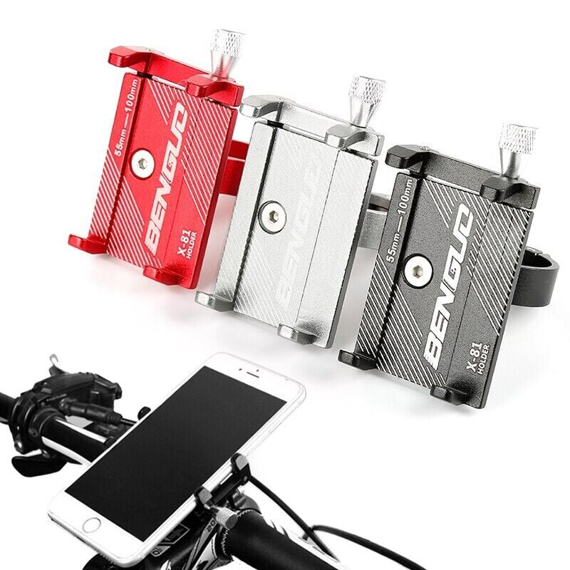 Aluminum Motorcycle/Bicycle Handlebar Mount for Cell Phone GPS 