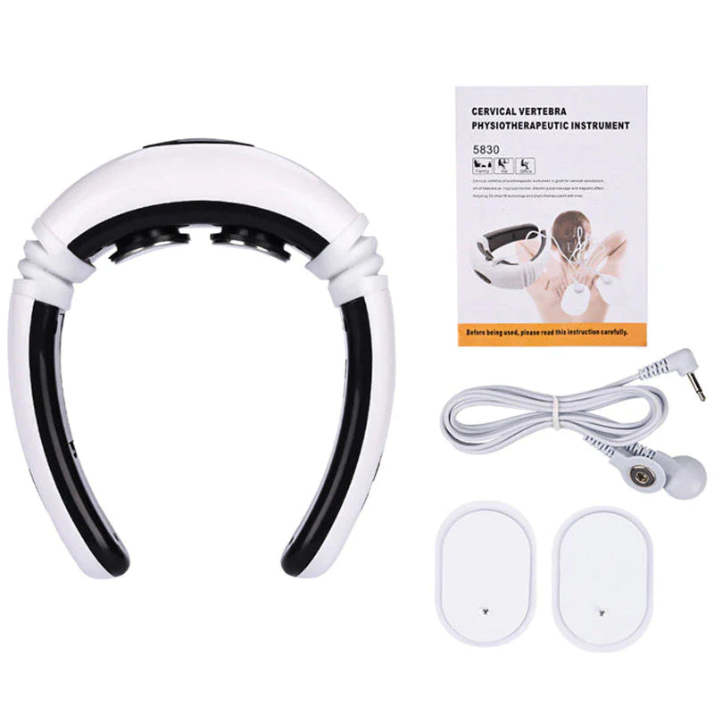 Electric Cervical Pulse Neck Massager Magnetic Therapy US