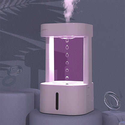 Creative Anti-Gravity Water Drop Humidifier Air Conditioning Mist Spray 