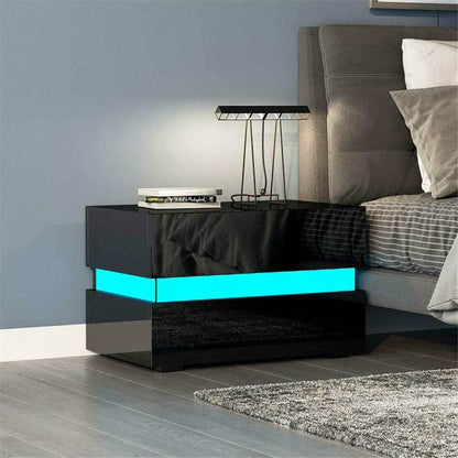 RGB LED Nightstand Coffee Table