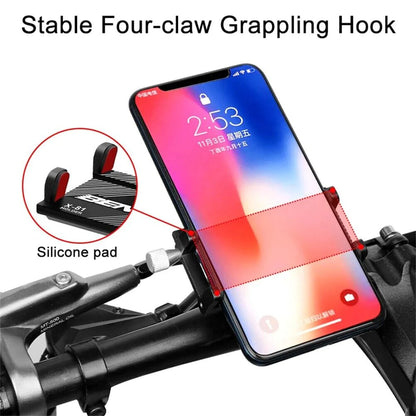 Aluminum Motorcycle/Bicycle Handlebar Mount for Cell Phone GPS 