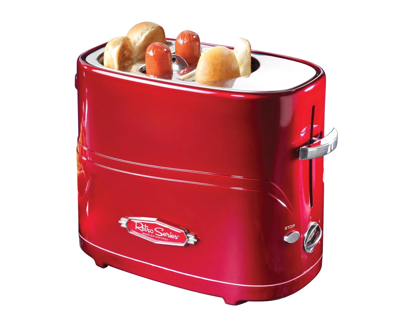 Pop up Hot Dog Toaster - Red HDT-600RETRO