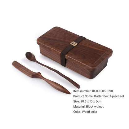 Nordic Style Black Walnut Wooden Kitchen Utensils