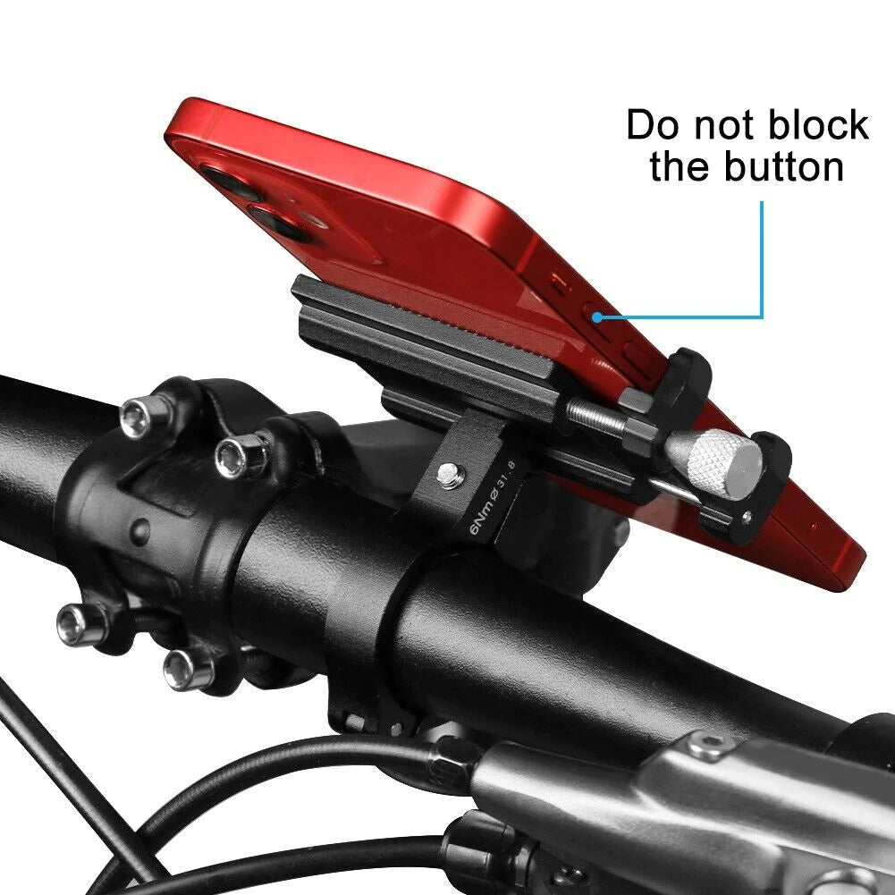 Aluminum Motorcycle/Bicycle Handlebar Mount for Cell Phone GPS 