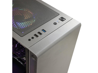 Gaming PC Desktop Computer, AMD Ryzen 5 5600 3.7Ghz, RTX 2060S,16GB DDR4, NVME 500GB SSD, 6RGB Fans, Win 11 Ready, Gamer Desktop Computer