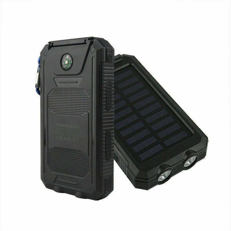 2023 Super Powerful USB Portable Charger Solar Power Bank for Cell Phone