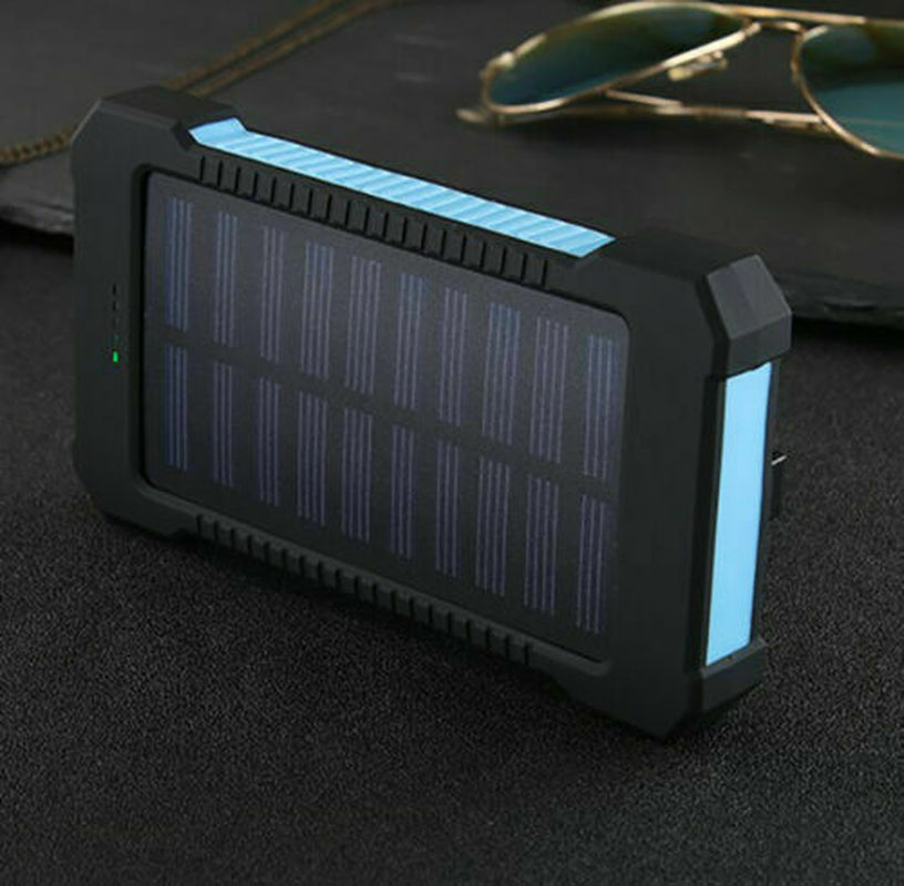 2023 Super Powerful USB Portable Charger Solar Power Bank for Cell Phone