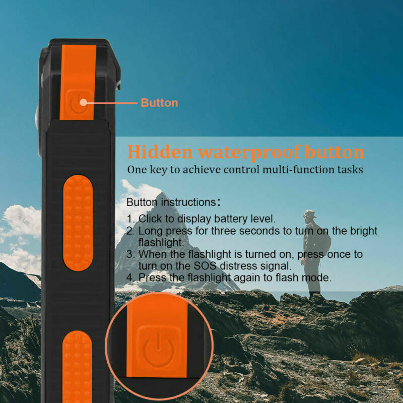 2023 Super Powerful USB Portable Charger Solar Power Bank for Cell Phone