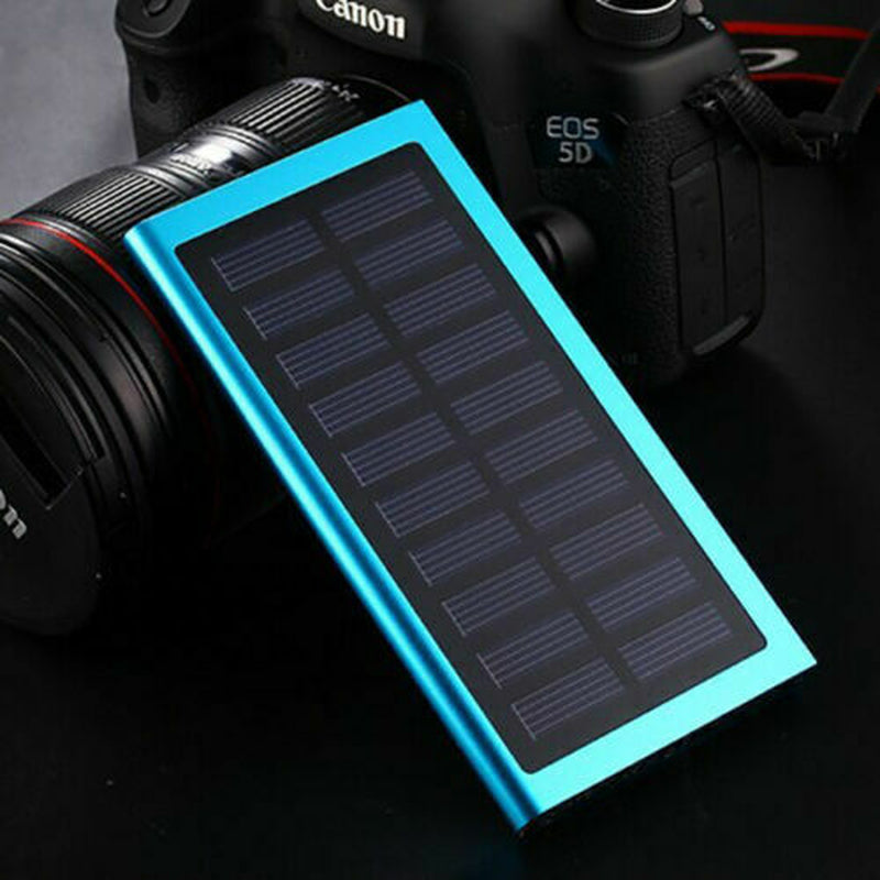 2023 Super Powerful USB Portable Charger Solar Power Bank for Cell Phone