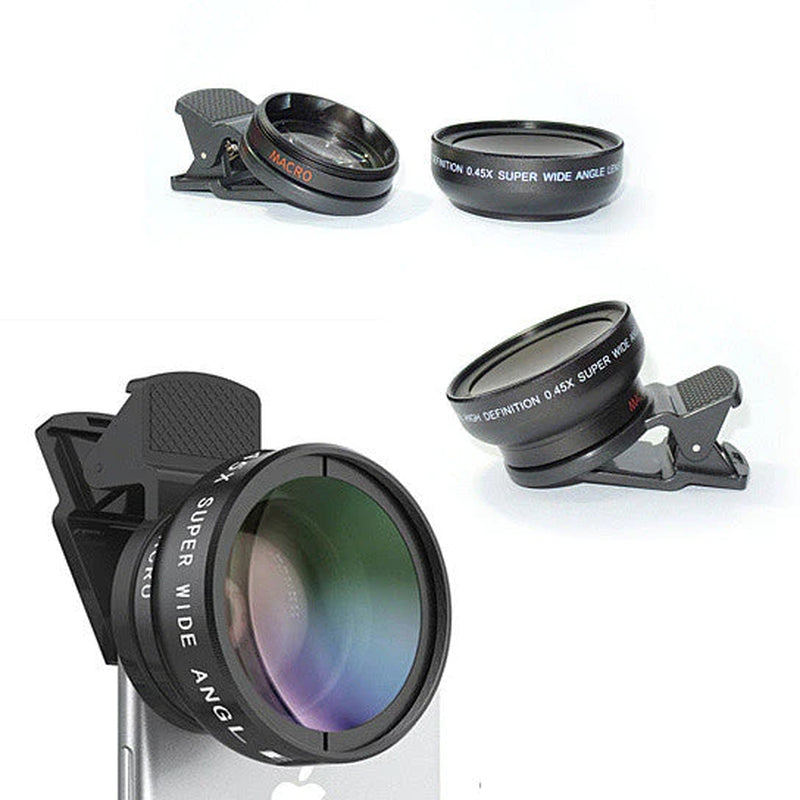 Ultra Wide Angle Black Camera Lens for Mobile Phone