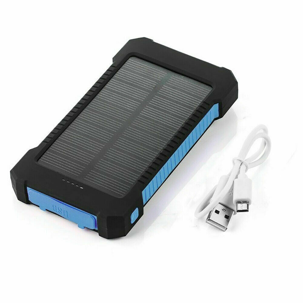 2023 Super Powerful USB Portable Charger Solar Power Bank for Cell Phone