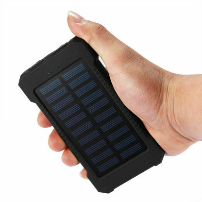 2023 Super Powerful USB Portable Charger Solar Power Bank for Cell Phone