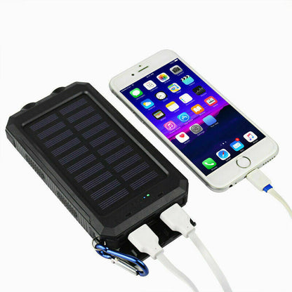 2023 Super Powerful USB Portable Charger Solar Power Bank for Cell Phone